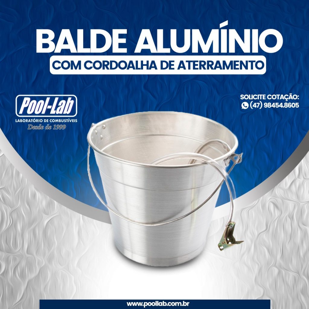 Balde de Alumínio com Cordoalha