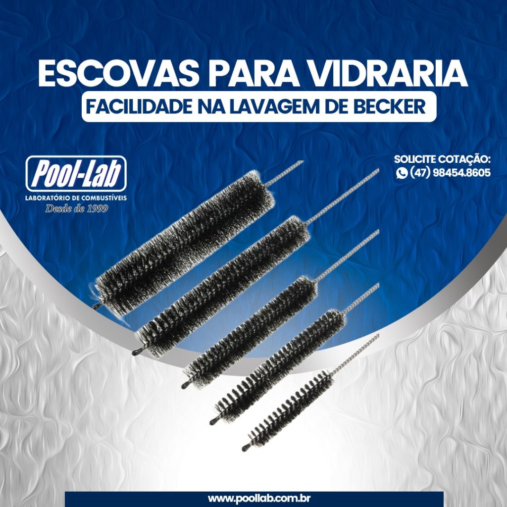 Escovas para Vidraria